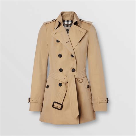 burberry womens trench coats short sleeve|authentic Burberry trench.